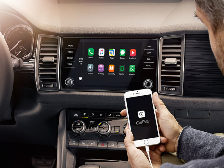 Skoda Kodiaq Massa connettività